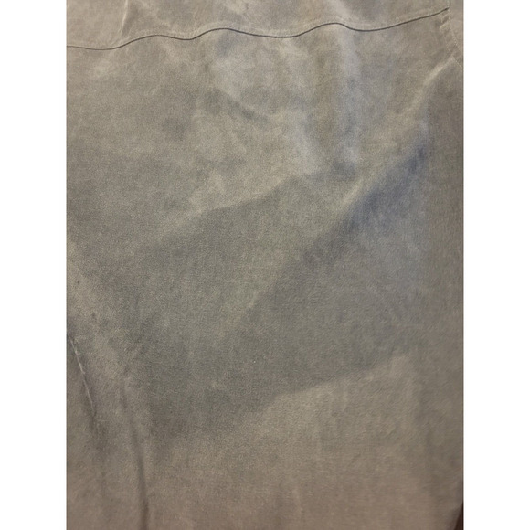 Talbots 2 Piece Suit Green Velvet Button Down Shirt & Dress Women's 6 Petite - Picture 13 of 15